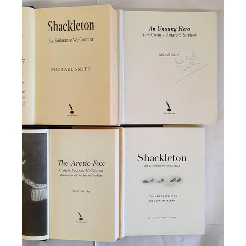 243 - Shackleton - An Irishman in Antarctica - Jonathan Shackleton and John MacKenna, signed by Jonathan S... 