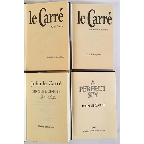 255 - John Le Carre, Single & Single, 1999, Hodder & Stoughton, signed by author, 1st edition, 1st... 