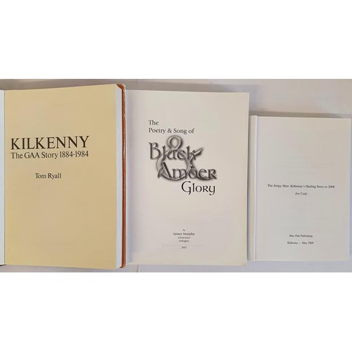 284 - Kilkenny GAA: Kilkenny The GAA Story 1884-1984 by Tom Ryall, 1984; The Stripy Men- Kilkennys Hurling... 