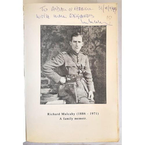 304 - Richard Mulcahy (1886-1971) A Family Memoir. By Risteard Mulcahy. SIGNED. Dublin 1999