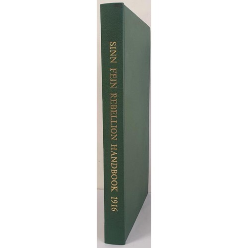 321 - Sinn Fein Rebellion Handbook 1916, 1917 edition of the Handbook, an extremely useful reference on th... 