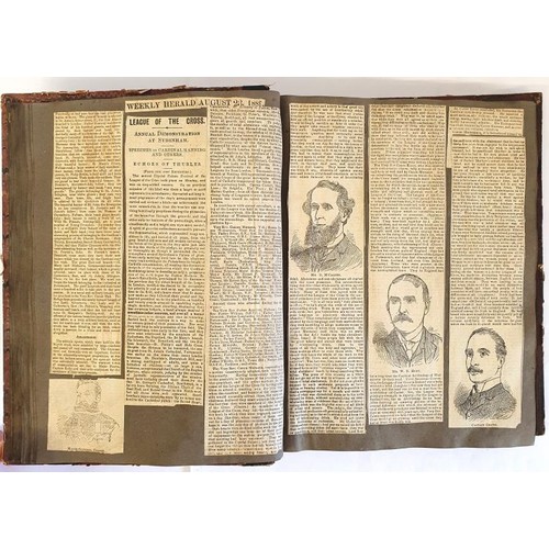 342 - An album of press cuttings relating to the The League of the Cross, a Catholic Temperance movement i... 