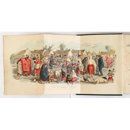 346 - An Oxonian. (S.R. Hole) A Little Tour in Ireland. 1859. 1st. Illustrated by John Leech, folding colo... 