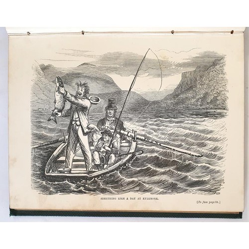 346 - An Oxonian. (S.R. Hole) A Little Tour in Ireland. 1859. 1st. Illustrated by John Leech, folding colo... 