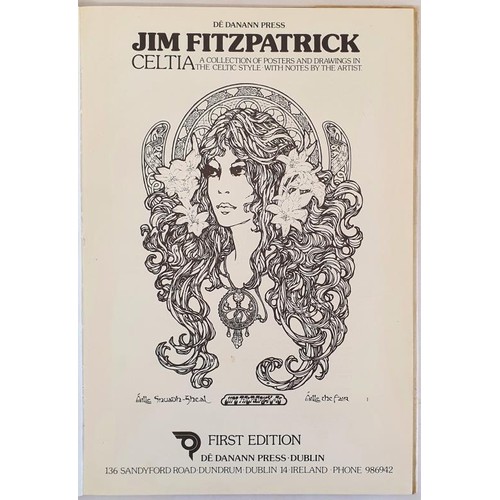 492 - Jim Fitzpatrick – Celtia, A Collection of Posters and Drawings in the Celtic Style, published ... 