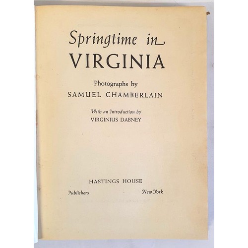 500 - Inscribed to Oliver St. John Gogarty – Springtime In Virginia by Samuel Chamberlain.