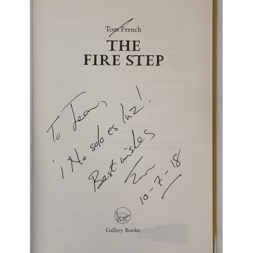 537 - Poetry: The Fire Step by Tom French, 2009 SIGNED; Poems by James Anthony Kelly SIGNED; Just Leaves b... 