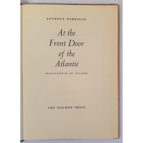 540 - Anthony Kerrigan; At the Front Door of the Atlantic, First edition HB, Dolmen Press 1969. Rare publi... 