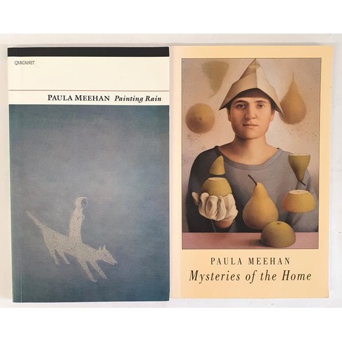 568 - Paula Meehan; Painting Rain, signed & dedicated first edition, first print PB, Carcanet 2009 ;My... 