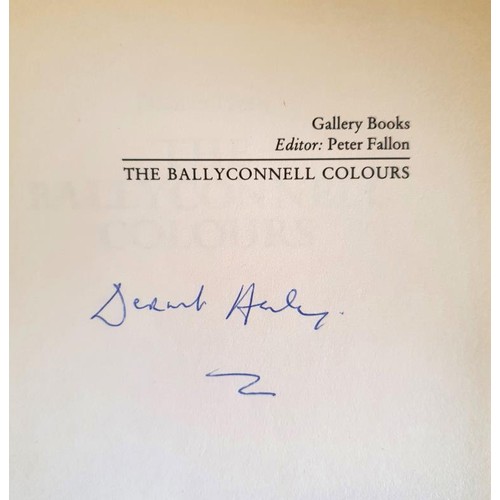 572 - Poetry: The Ballyconnell Colours by Dermot Healy, 1992 SIGNED; Sam's Cross by Paul Durcan plus 17 ot... 