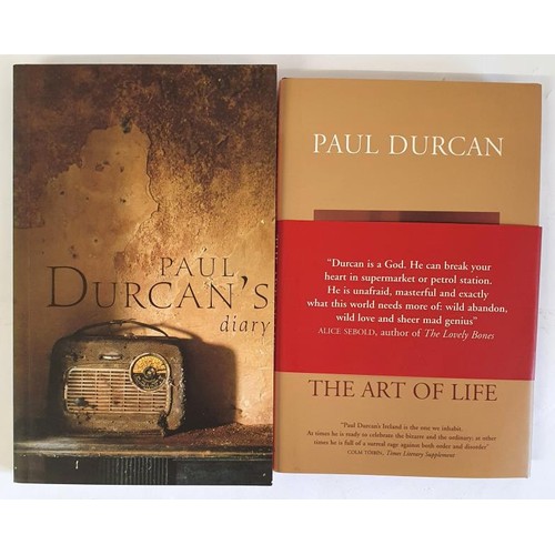 574 - Paul Durcan; Paul Durcan’s Diary, Signed first edition PB, New Island 2003; The Art of Life, S... 