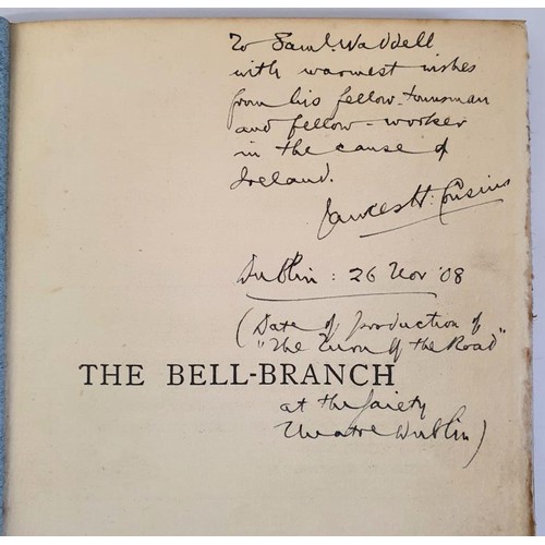 581 - James H Cousins: A collection of titles such as The Bell-Branch with a SIGNED Inscription to Samuel ... 