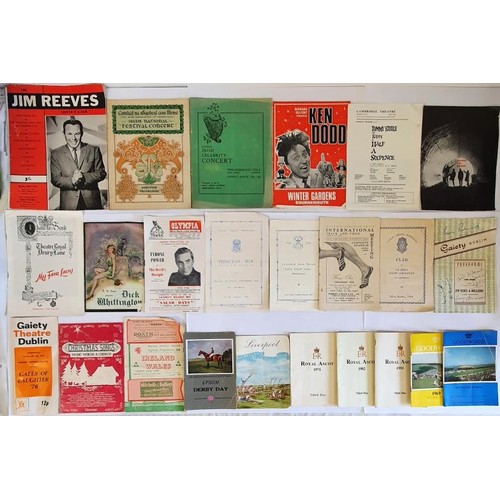 649 - Collection of Programmes Ireland V Wales RFU, 1951; International Track and Field at Clonliffe Stadi... 