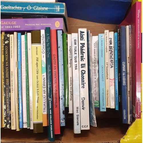 617 - Collection of Irish Language interest books, c 60