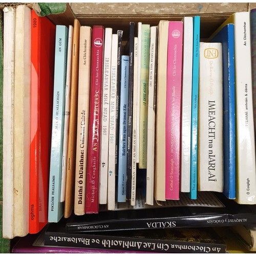 617 - Collection of Irish Language interest books, c 60