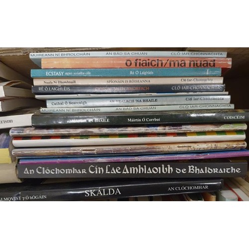 617 - Collection of Irish Language interest books, c 60