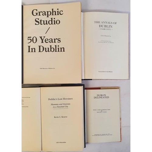 31 - Dublin: The Annals of Dublin -Fair City by E E O'Donnell, 1987; Dublins Lost Heroines _ Mammies and ... 