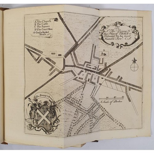 56 - Charles Smith. The Ancient and Present State of the County of Kerry. Dublin. 1756. Folding maps and ... 