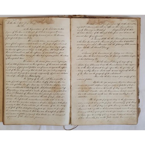 62 - Manuscript Minutes of meetings of the committee of The Commissioners for Lighting, Cleansing, and Wa... 