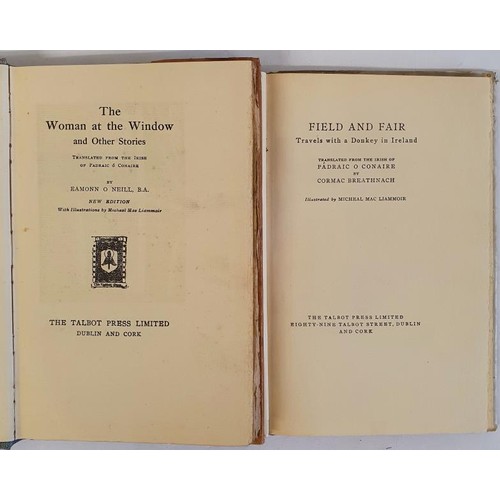 124 - O'Conaire, Pádraic. The Woman At The Window. Illustrated by Mac Liammoir. Talbot Press. 1st e... 