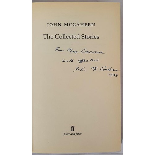 142 - The Collected Stories of John Mcgahern McGahern, John Published by Faber & Faber, 1992. SIGNED F... 