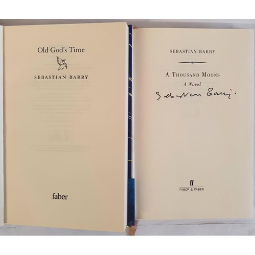 168 - Sebastian Barry; Old God’s Time, Signed and limited edition 970/1000, HB, Faber 2023 A Thousan... 