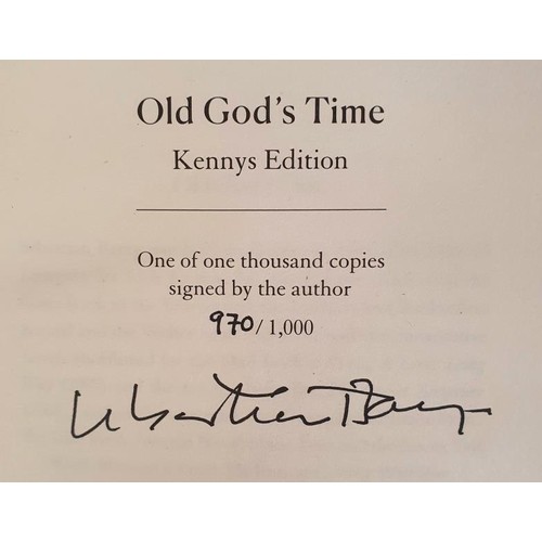 168 - Sebastian Barry; Old God’s Time, Signed and limited edition 970/1000, HB, Faber 2023 A Thousan... 