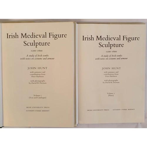 181 - Irish Medieval Figure Sculpture 1200-1600. A study of Irish tombs with notes on costume and armour. ... 