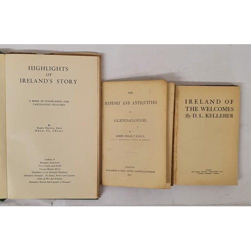 211 - The History and Antiquities of Glendalough, Joseph Nolan, 1871, McGlashan & Gill, 1st edition, s... 