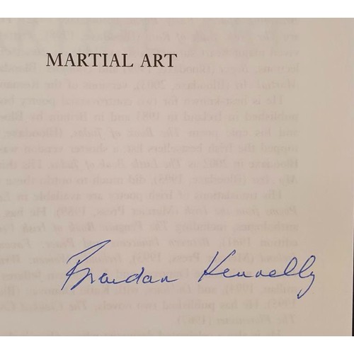 277 - Brendan Kennelly; The Florentines, Signed first edition, first print, HB, Figgis 1967 Martial Art, S... 