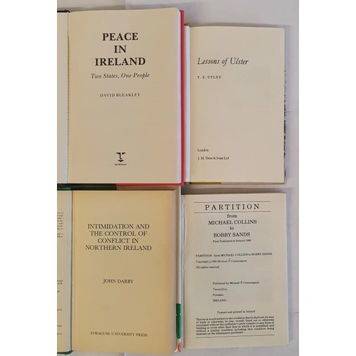 303 - Peace in Ireland – Two States One People, David Bleakley, 1995, Mowbray, 1st edition, hardback... 