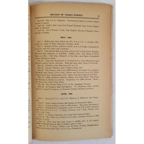 404 - Carbery’s Annual 1943-44. Stories, Poetry, Handball, Folklore, Pastimes, Hurling, Football, Co... 