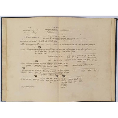 457 - A Genealogical Table of the Nobel Family of Maynard, Viscount Maynard (Baron of Wicklow in Ireland) ... 