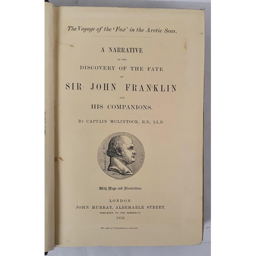 499 - Captain McLintock. A Narrative of the Discovery of the Fate of Sir John Franklin and his Company. 18... 