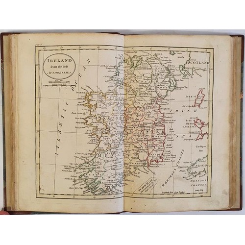 535 - A Fine Bound Atlas comprising engraved maps of Sweden, Denmark, Norway and Finland; Northern Part of... 