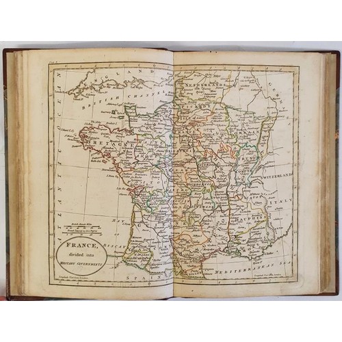 535 - A Fine Bound Atlas comprising engraved maps of Sweden, Denmark, Norway and Finland; Northern Part of... 