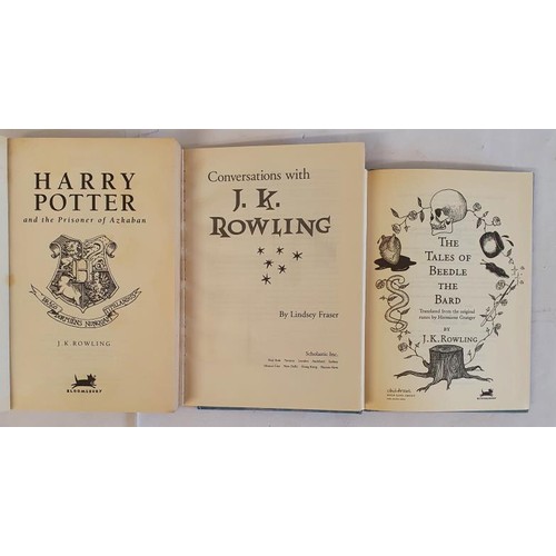 549 - J.K. Rowling - Harry Potter and the Prisoner of Azkaban published 1999. First UK Edition, First Prin... 