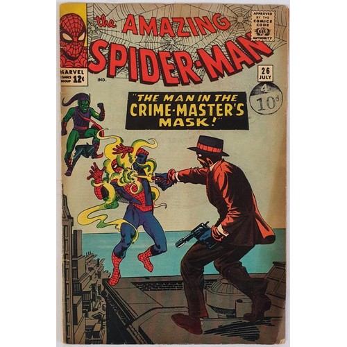 581 - Amazing Spiderman #26. Key Marvel 1st issue. (Marvel Comics, 1965) Featuring 1st appearance of Benne... 