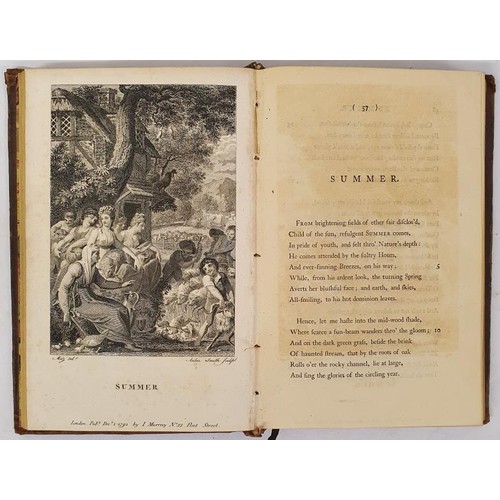 599 - James Thomson. The Seasons Adorned with a set on engravings from original designs. 1794. 1st Book pl... 