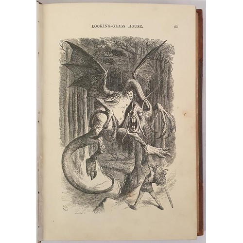 600 - Through The Looking Glass, And What Alice Found There by Lewis Carroll (Charles Dodgson). With fifty... 