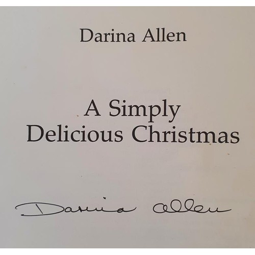 604 - The Ballymaloe Cookbook – Myrtle Allen, 1984. A Simply Delicious Christmas - Darina Allen, 198... 