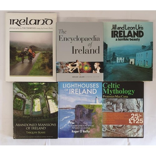 647 - Coffee Table Irish Interest Books: The Encyclopaedia of Ireland edited by Brian Lalor, 2003; Lightho... 