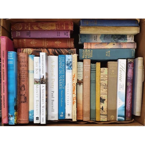 667 - Four Boxes of General Interest Books etc.