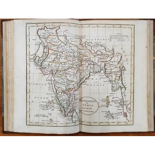 535 - A Fine Bound Atlas comprising engraved maps of Sweden, Denmark, Norway and Finland; Northern Part of... 