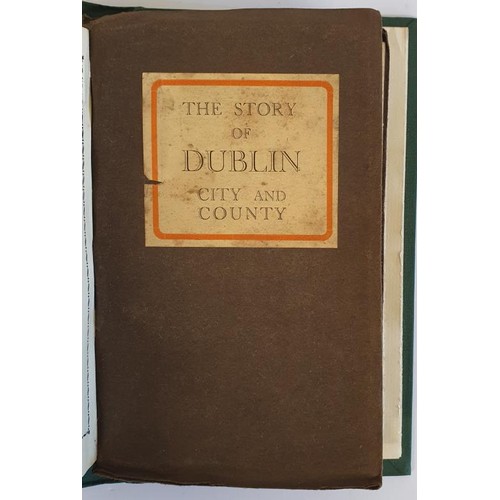 10 - Irish Interest: 4 Books bound as 1: The Story of Dublin City and County by Brigid Redmond; Gill's Gu... 