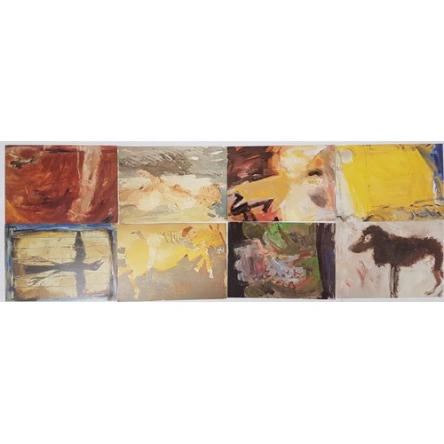 162 - John Watney. Mervyn Peake. 1976. 1st Illustrated and Basil Blackshaw - Painter 1995/98. A pack of 8 ... 