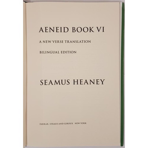 171 - Seamus Heaney. Aenid – Book V1. 2016. 1st d.j.