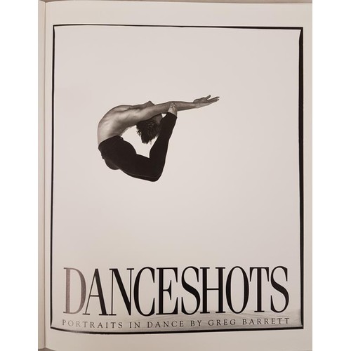 180 - Danceshots – Portraits in Dance by Greg Barrett. Presented by the Hon. Peter Collins QC, MP, M... 