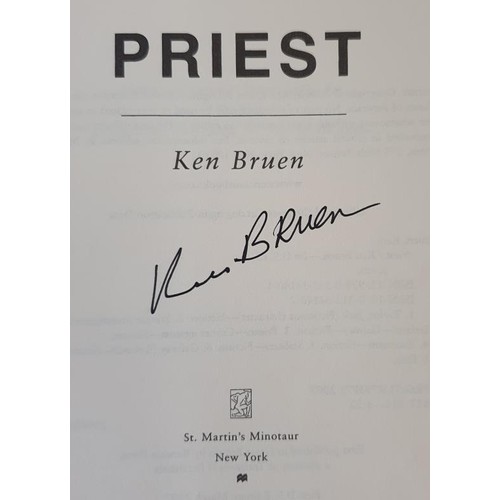 192 - All SIGNED Titles: Priest by Ken Bruen 1st Ed; The Collected Prose by Robert CreeleyThe Image of a F... 