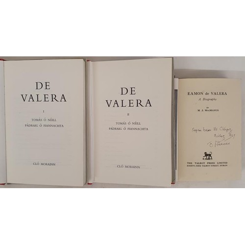 320 - De Valera (2 volume set) Ó Néill, Tomás; Ó Fiannachta, Pádraig Published by Clo Morainn, Baile Atha ... 